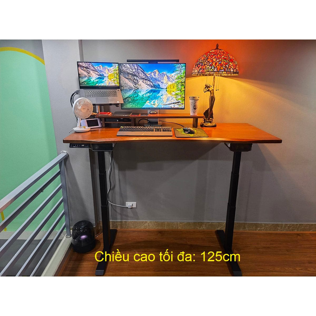 Chân bàn nâng hạ Ergonomic công thái học Ergo Edge - 2 motor.
