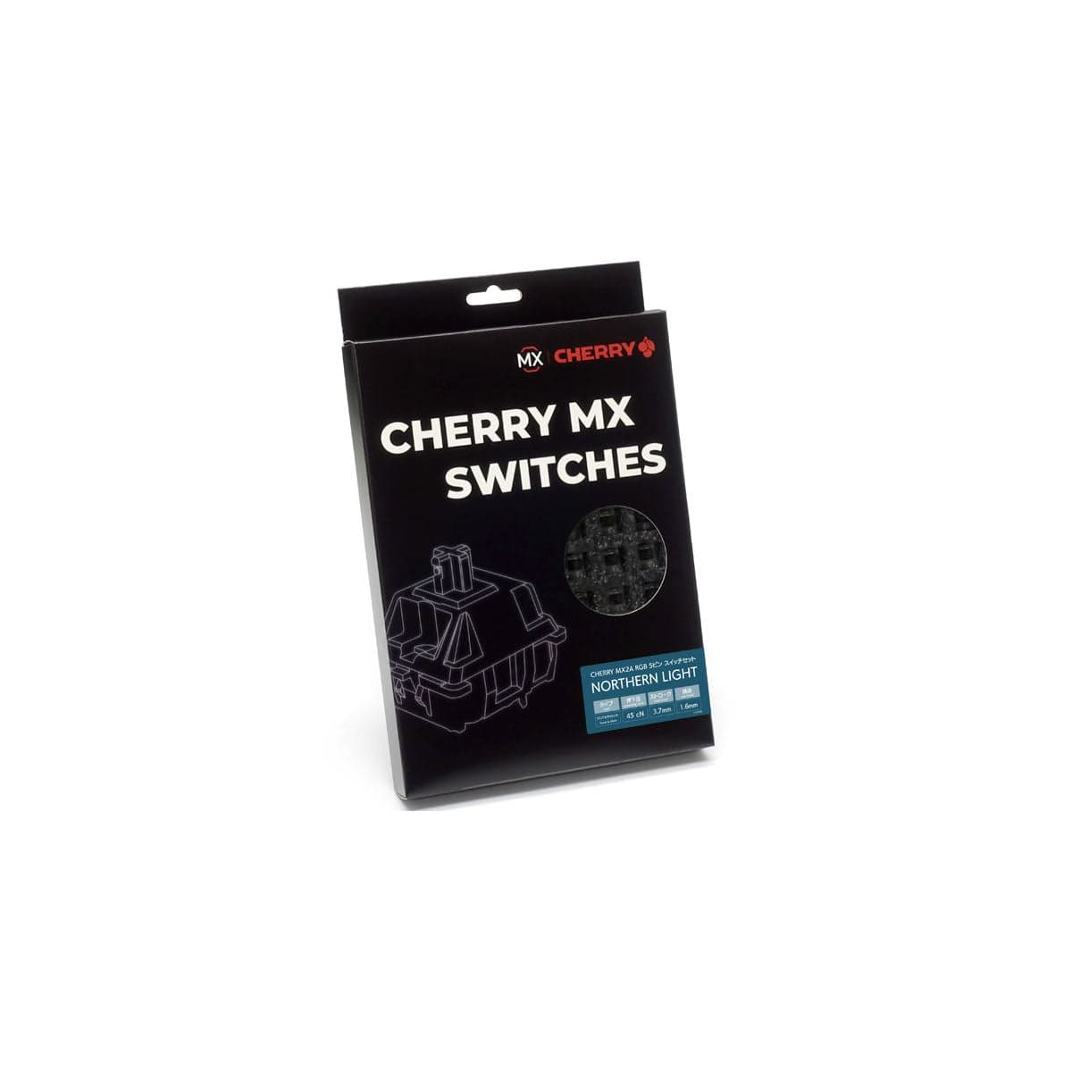 Cherry MX2A RGB – Switch pre-lube Gold Crosspoint (70 chiếc)