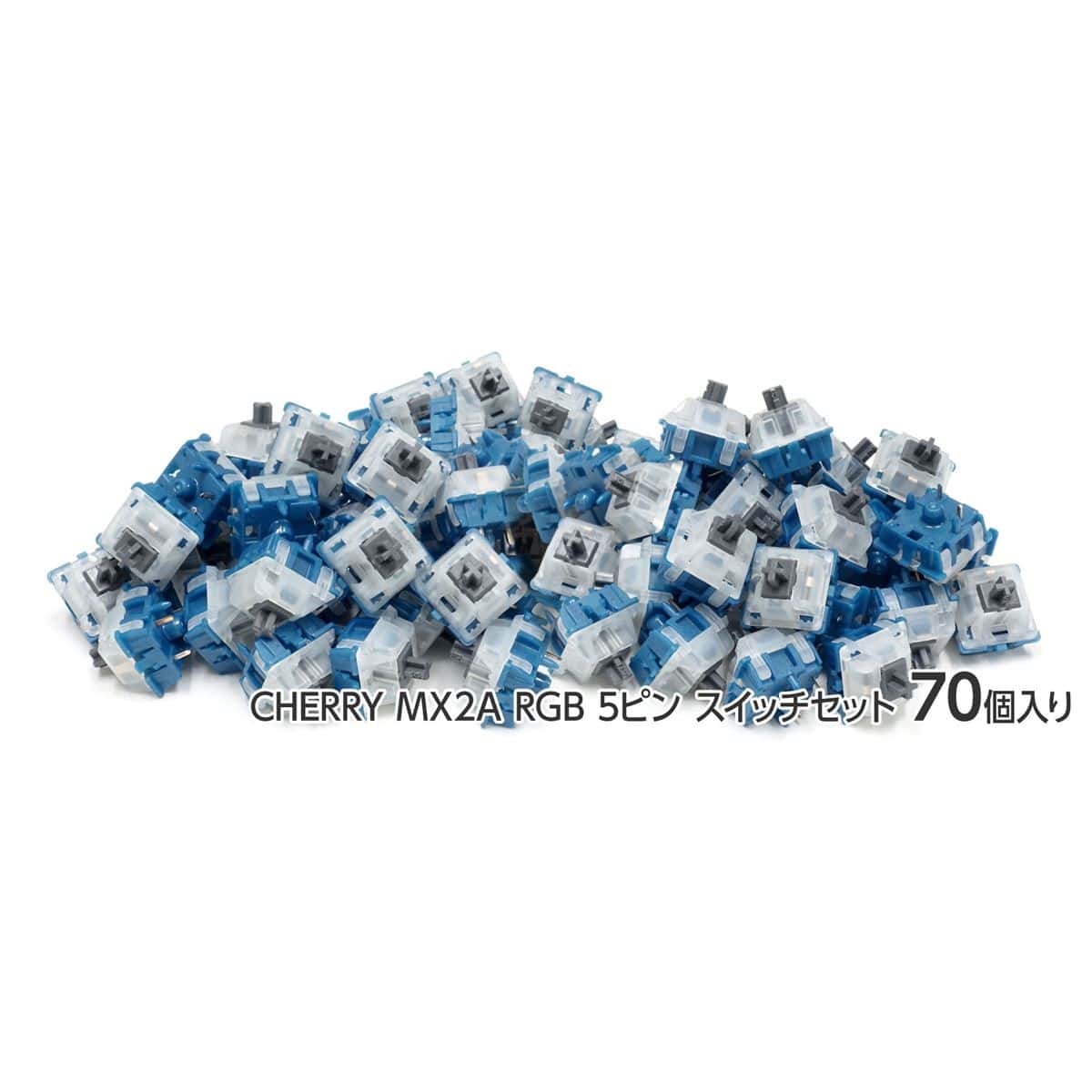 Cherry MX2A RGB – Switch pre-lube Gold Crosspoint (70 chiếc)