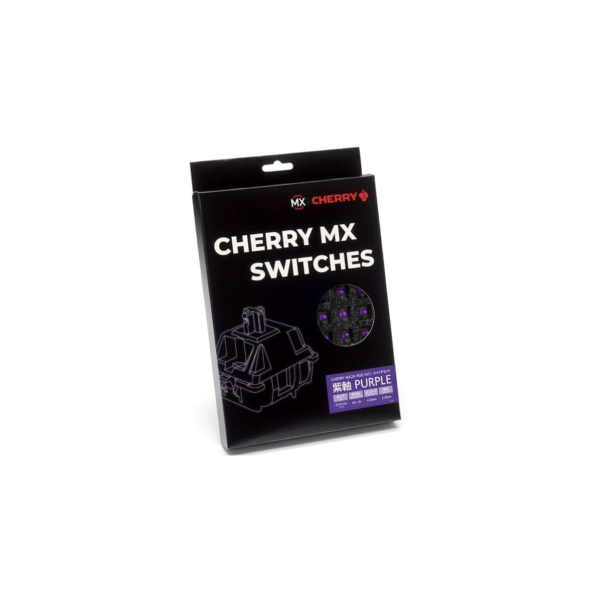 Switch Cherry MX2A RGB pre-lube 70 chiếc | Phong Cách Xanh