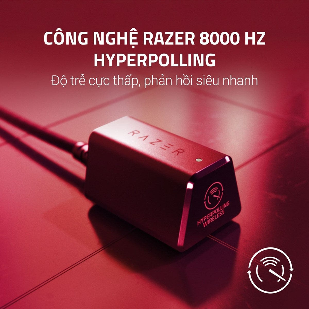 Chuột không dây Razer Viper V3 Pro Sentinels Edition - Đi kèm dongle 8KHz.