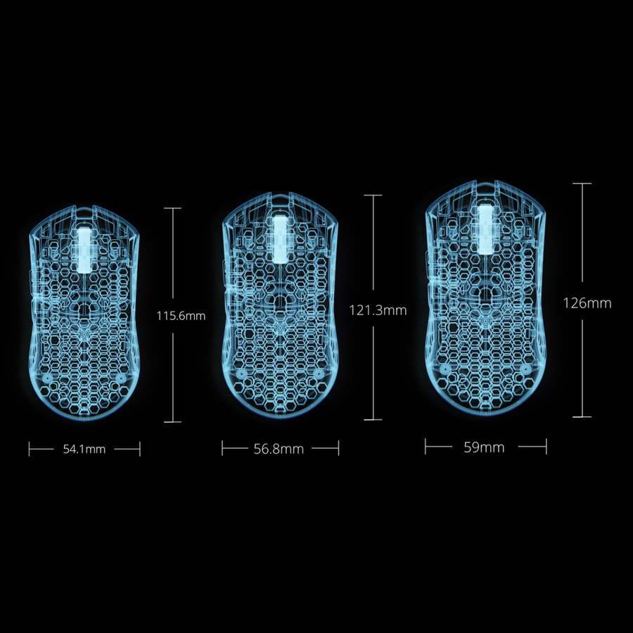 Chuột không dây siêu nhẹ Finalmouse UltralightX.