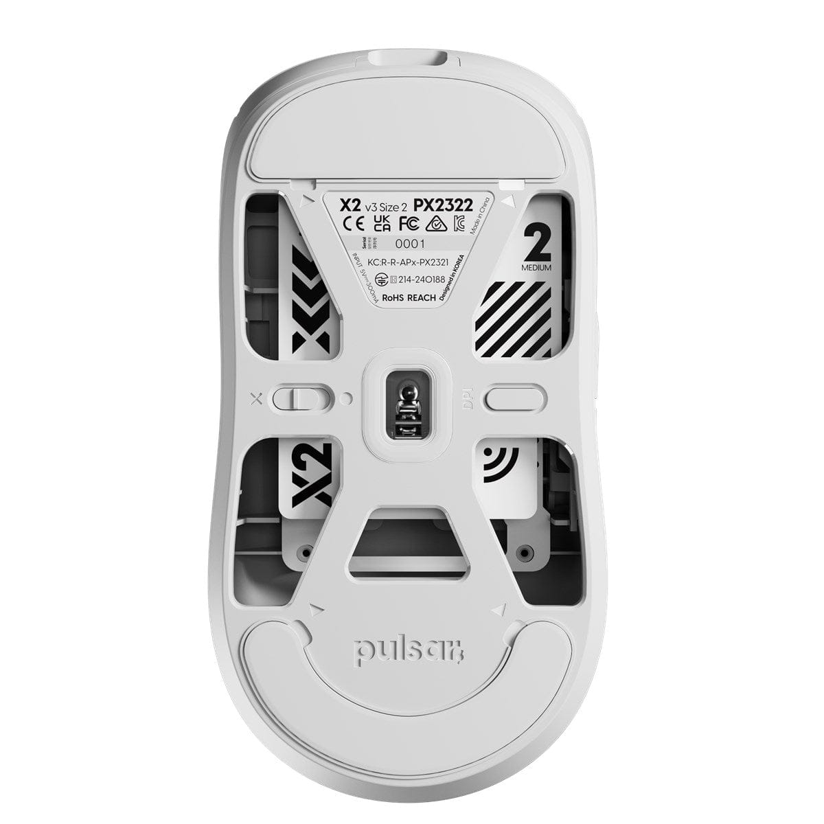 Chuột không dây siêu nhẹ Pulsar X2 V3 Wireless (Hỗ trợ 8K Polling Rate).