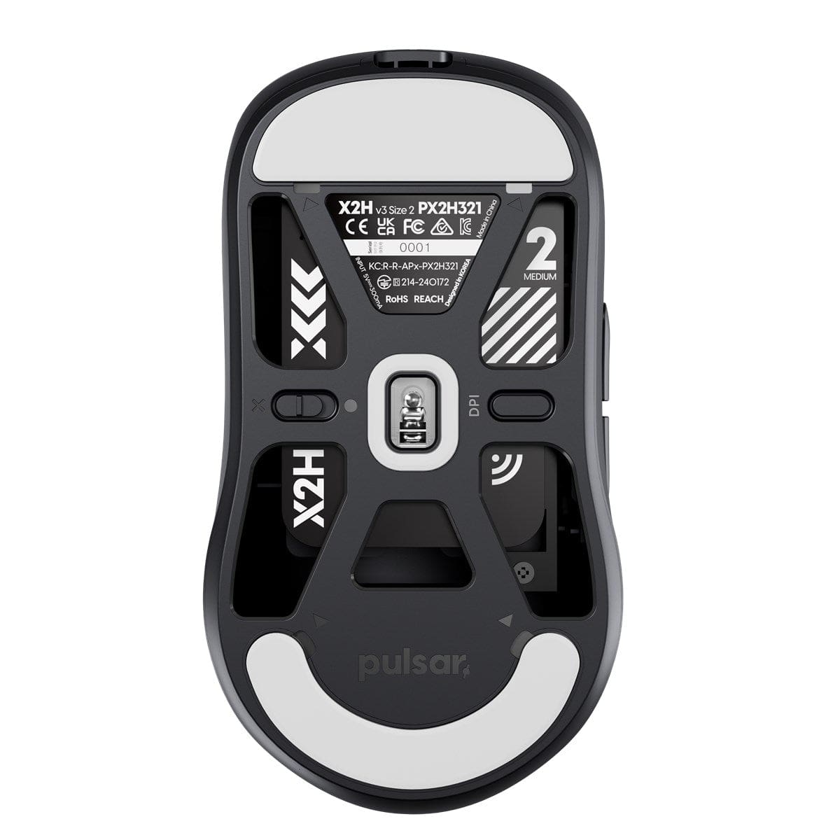 Chuột không dây siêu nhẹ Pulsar X2H V3 Wireless (Hỗ trợ 8K Polling Rate).