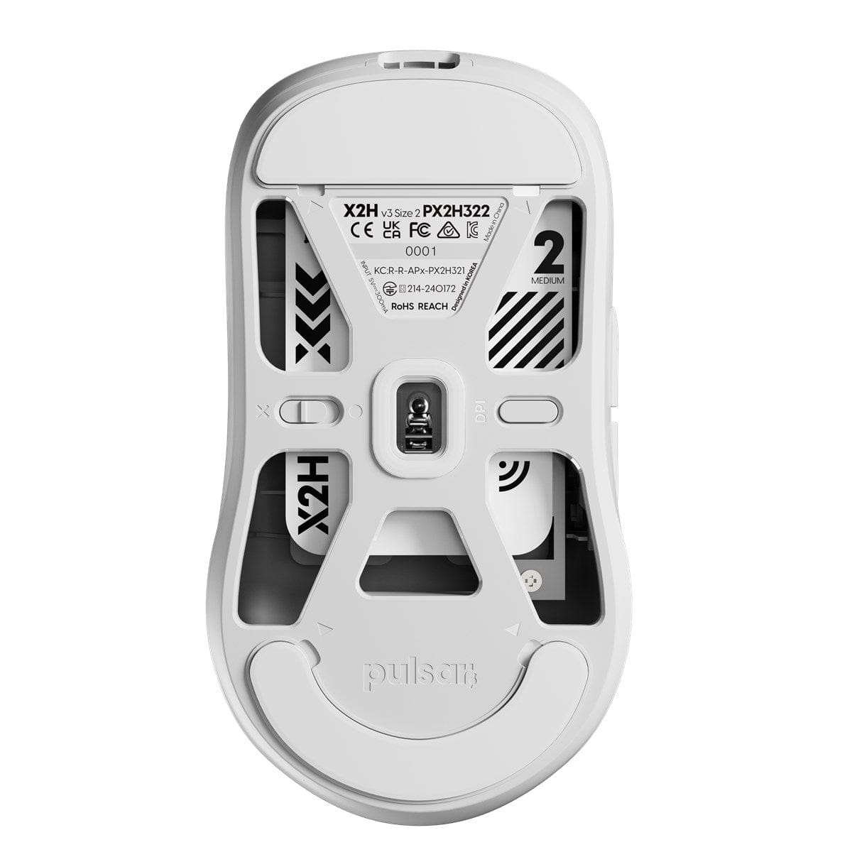 Chuột không dây siêu nhẹ Pulsar X2H V3 Wireless (Hỗ trợ 8K Polling Rate).