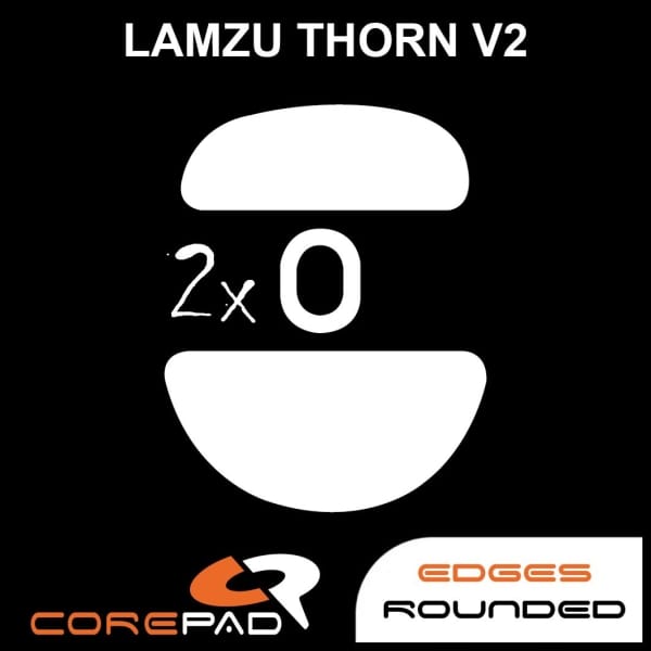 Corepad Skatez PRO – Feet PTFE cho Lamzu Thorn V2 (2 bộ)