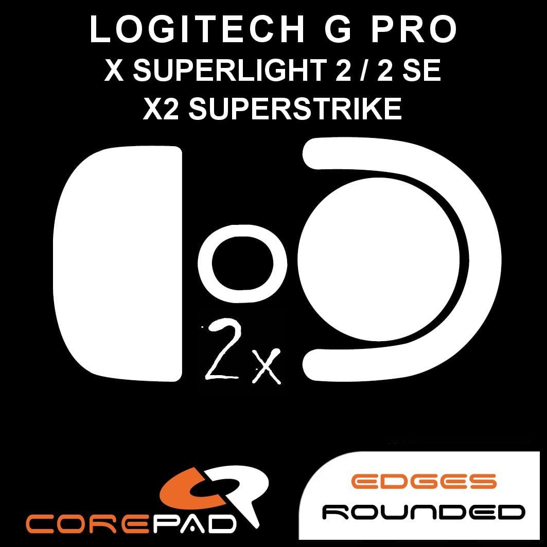Corepad Skatez PRO Logitech G PRO X2 SUPERSTRIKE / PRO X SUPERLIGHT 2 Wireless (2 bộ)