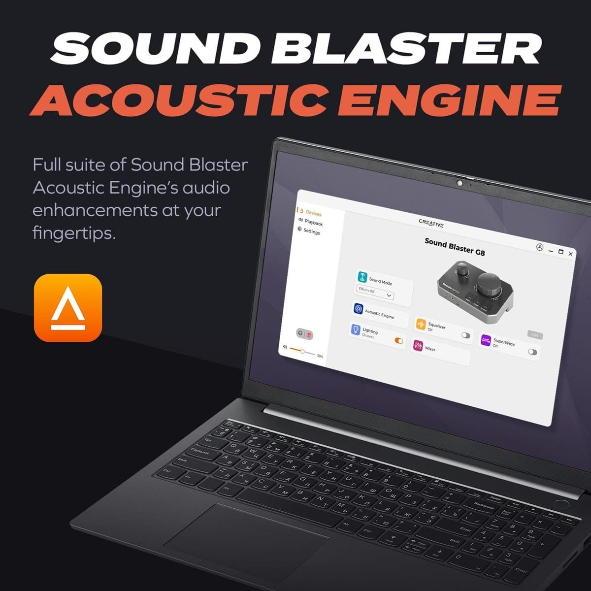 Creative Sound Blaster G8 - Soundcard chơi game cao cấp