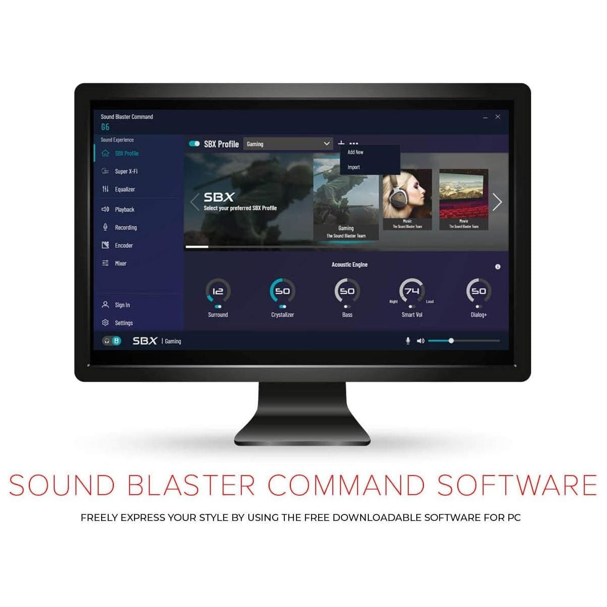 Creative Sound BlasterX G6 - Soundcard chơi game
