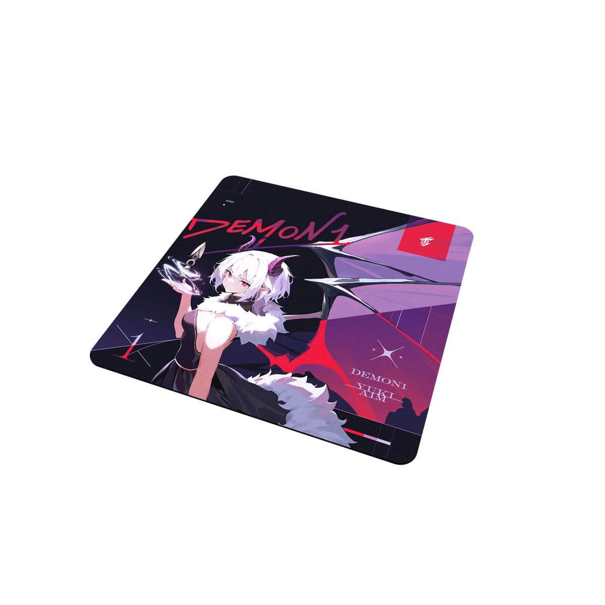 YukiAim x Demon1 Glass Mousepad Yuki Aim x Demon1 Glass Mouse Pad
