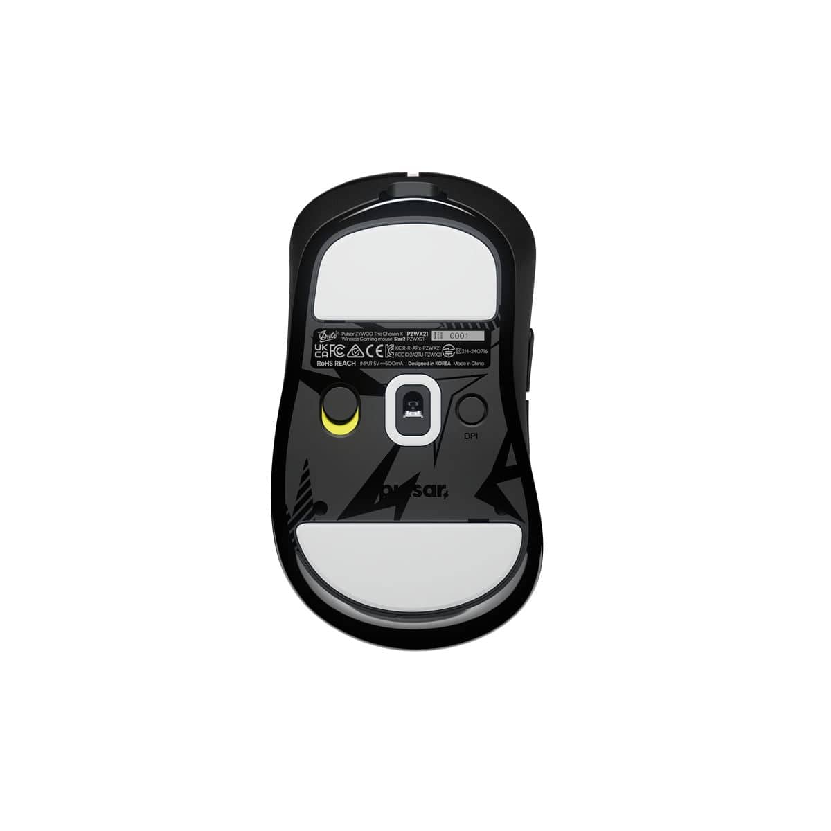 Chuột Pulsar x ZywOo ergonomic 55g 8KHz | Phong Cách Xanh