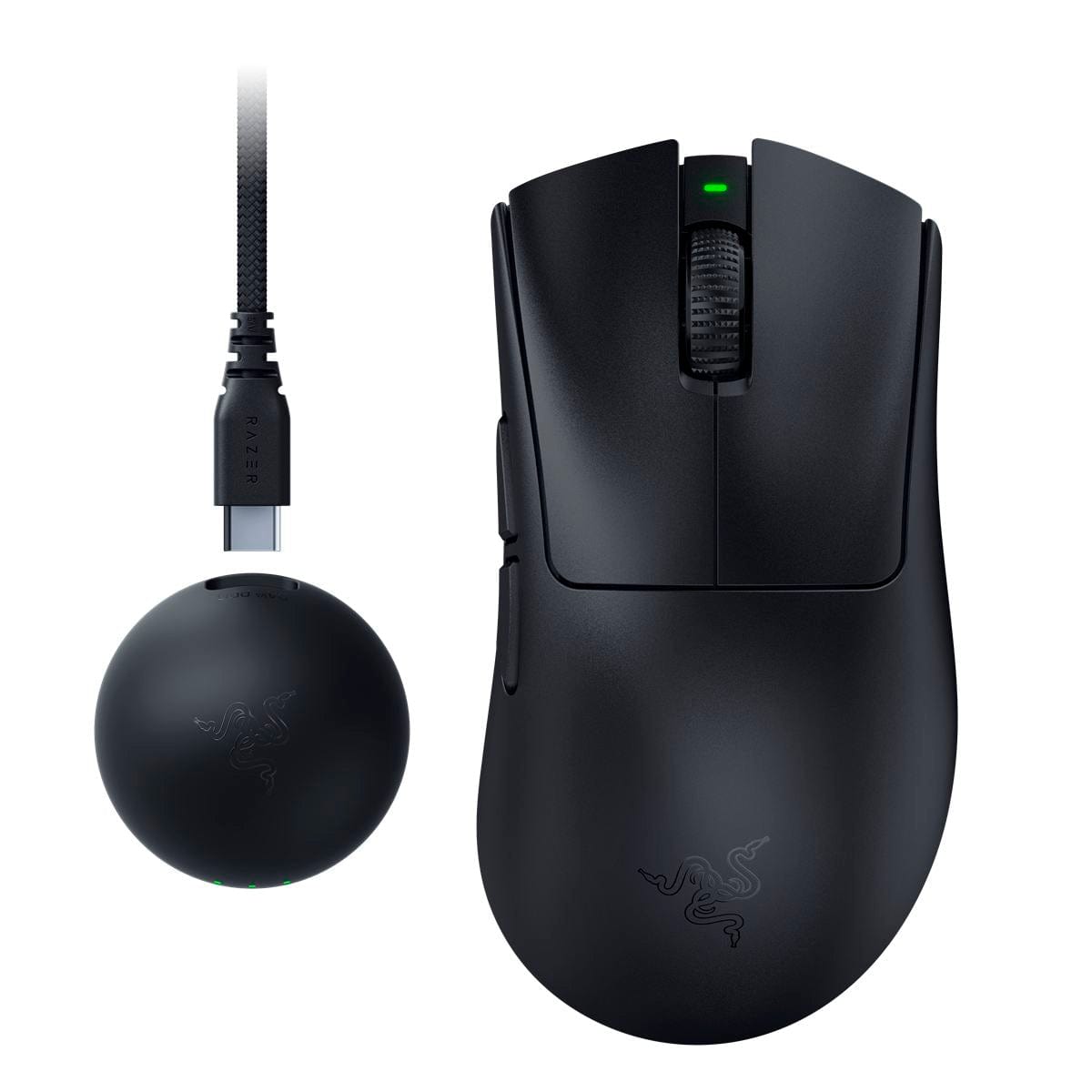 Chuột DeathAdder V4 Pro ergonomic 56g 8KHz | Phong Cách Xanh