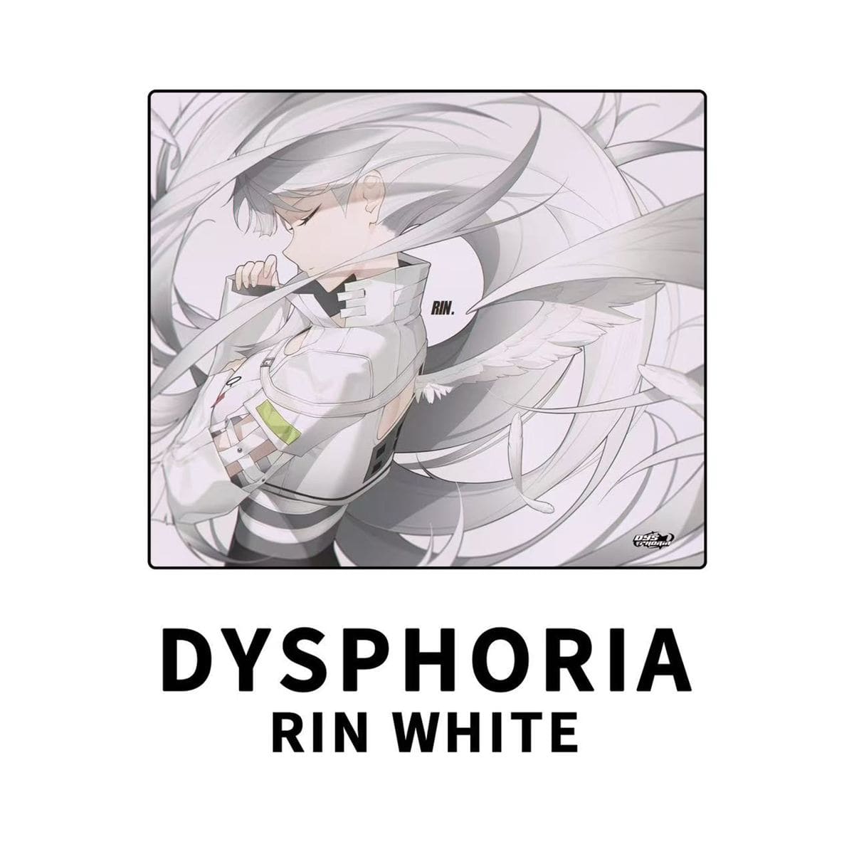 Dysphoria Rin White Glass Pad – Lót chuột kính đế silicone