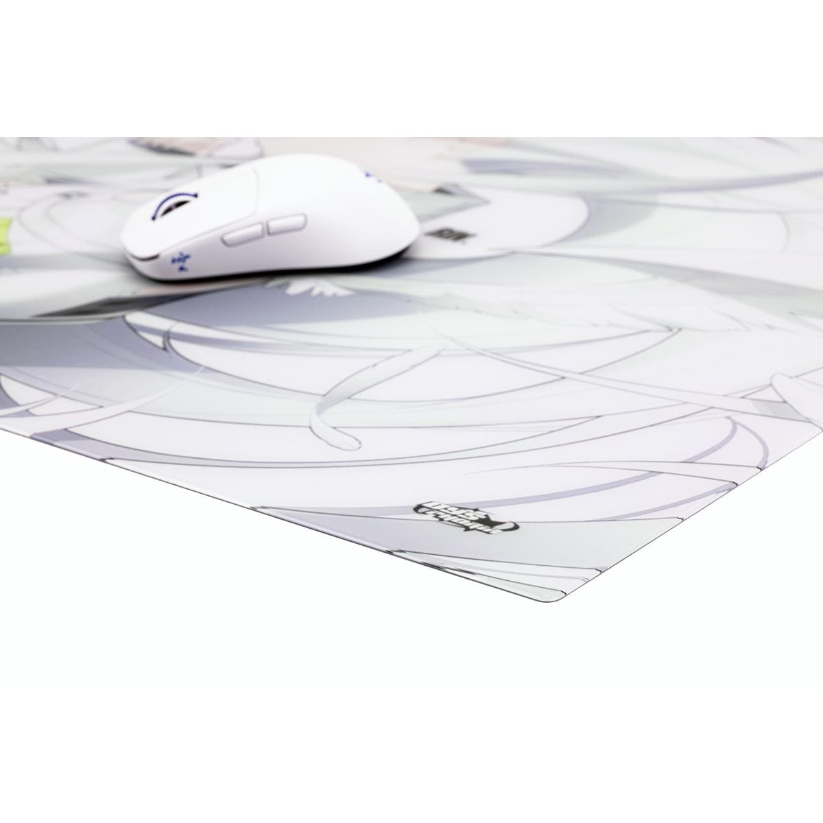 Dysphoria Rin White Glass Pad – Lót chuột kính đế silicone