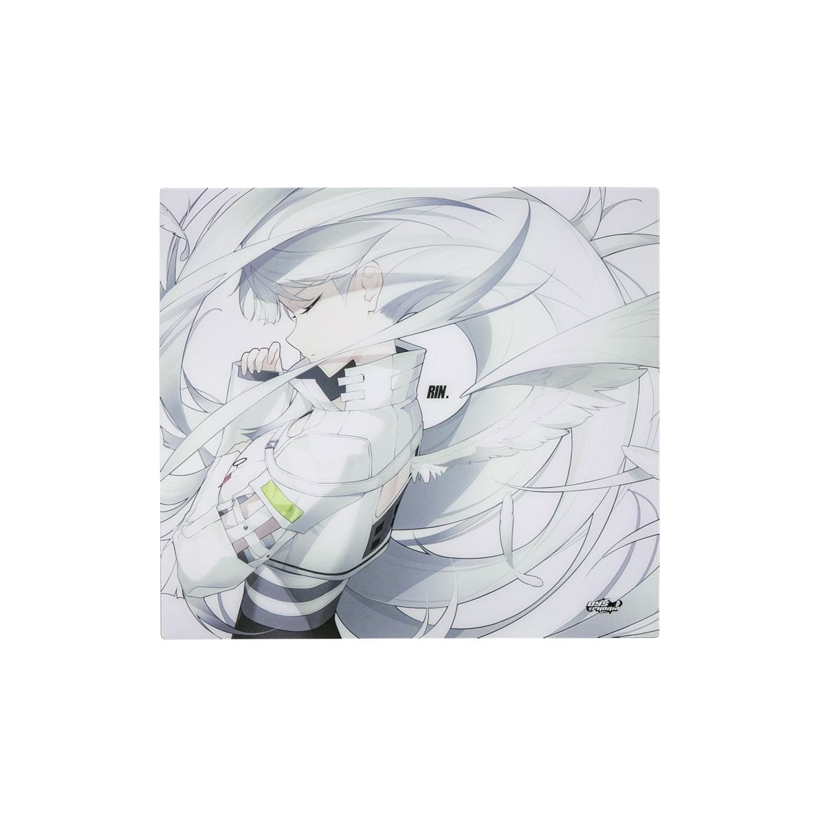 Dysphoria Rin White Glass Pad – Lót chuột kính đế silicone
