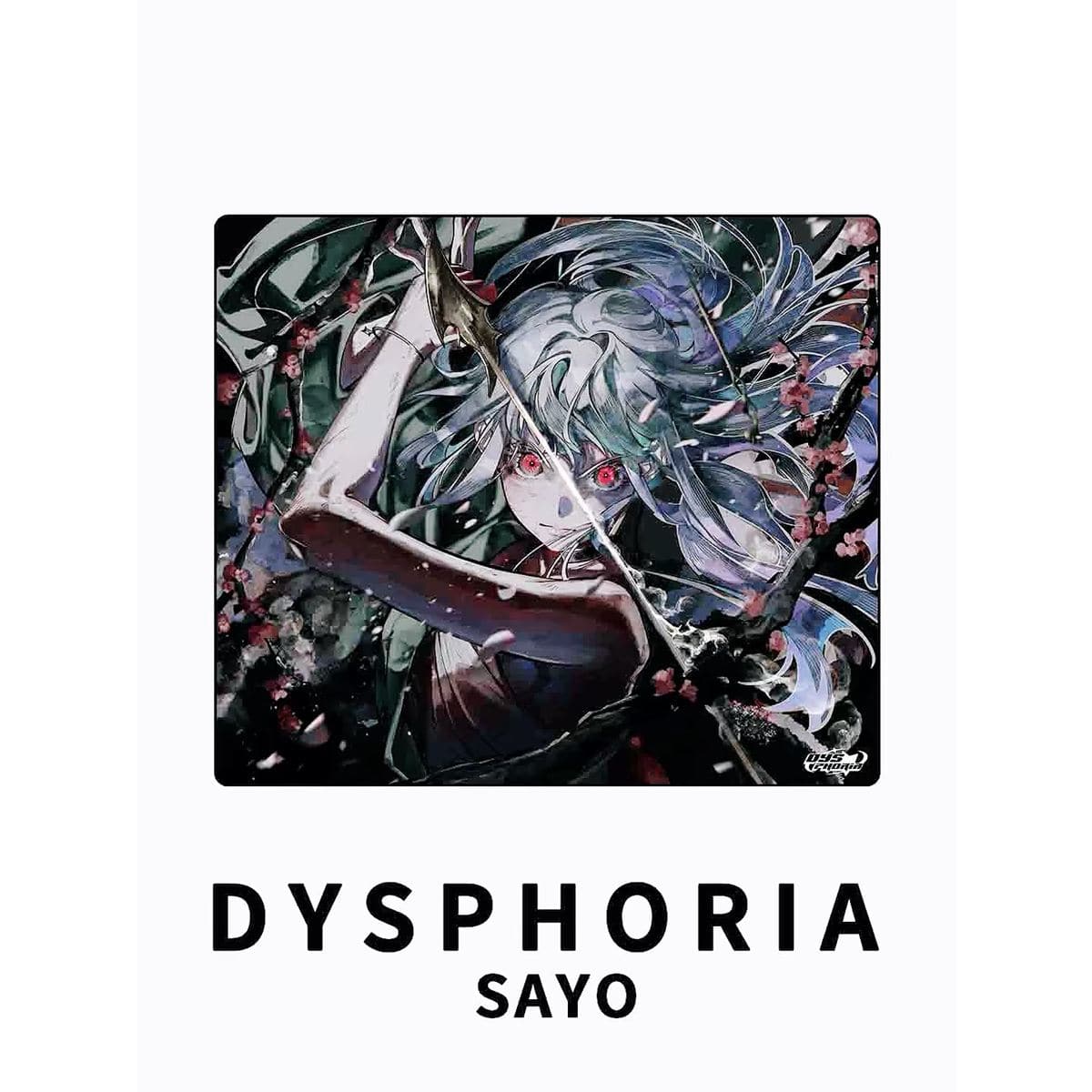 Dysphoria Sayo Glass Pad – Lót chuột kính speed đế silicone