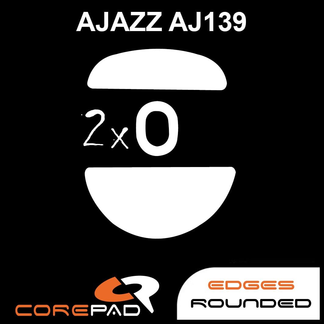 Feet chuột PTFE Corepad Skatez PRO Ajazz AJ139 (2 bộ).