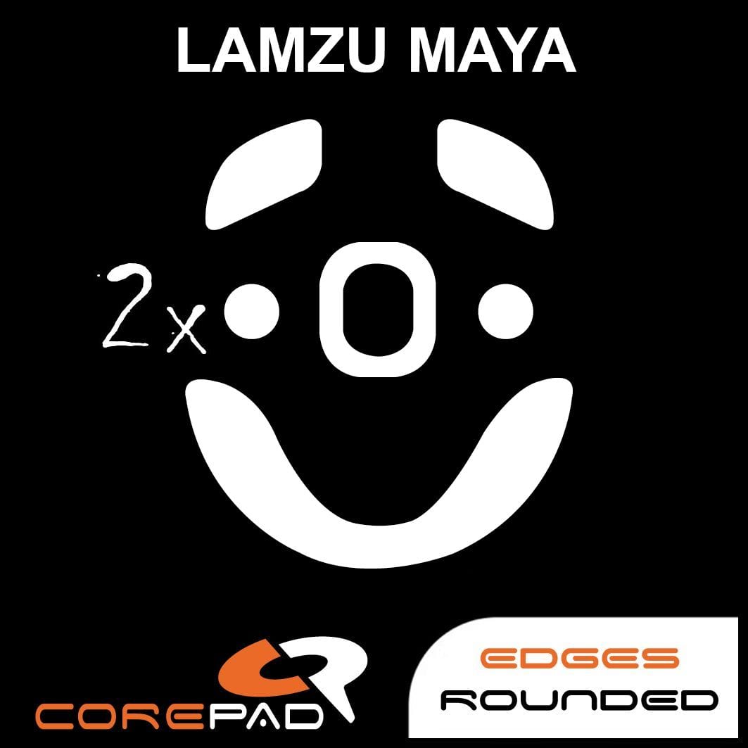 Feet chuột PTFE Corepad Skatez PRO Lamzu Maya / Lamzu Maya 4K (2 bộ).