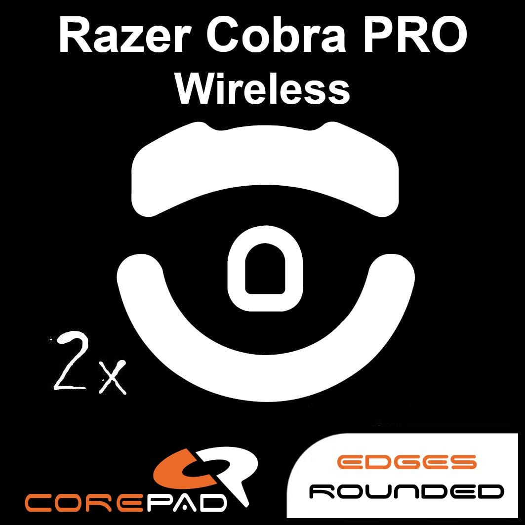 Feet chuột PTFE Corepad Skatez PRO Razer Cobra Wireless (2 bộ)