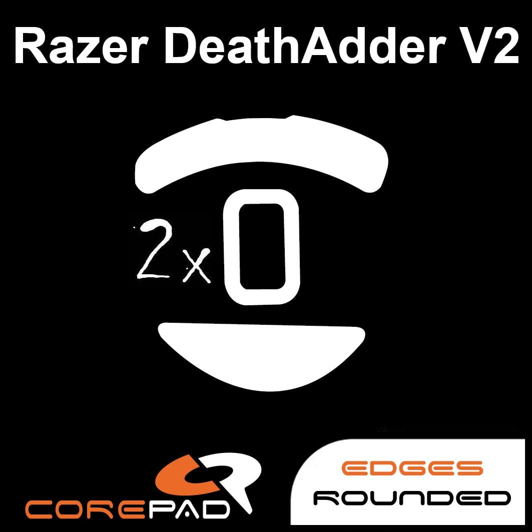 Feet chuột PTFE Corepad Skatez PRO Razer Deathadder V2 (2 bộ).