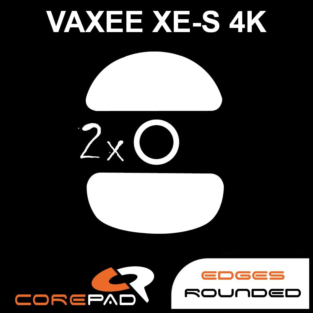 Feet chuột PTFE Corepad Skatez PRO Vaxee XE-S Wireless (2 bộ).