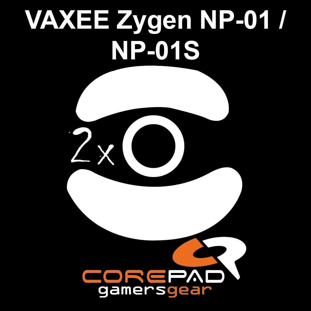 Feet chuột PTFE Corepad Skatez PRO Vaxee Zygen NP-01S Wireless / Vaxee Zygen NP-01 / Vaxee Outset AX (2 bộ)