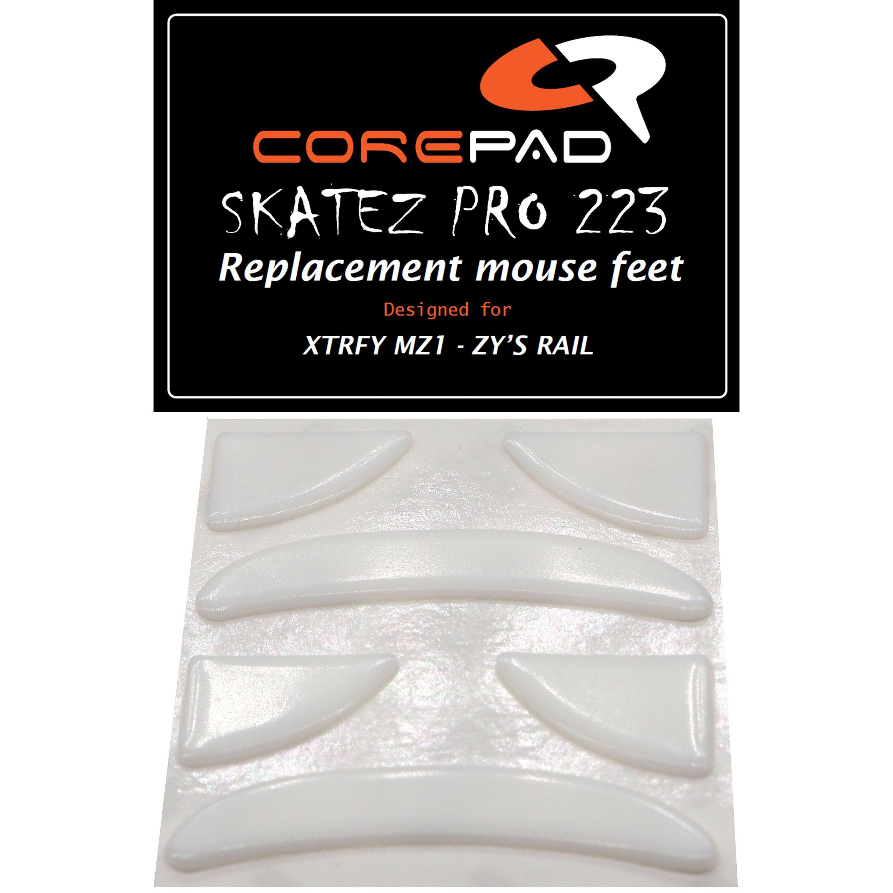 Feet chuột PTFE Corepad Skatez PRO XTRFY MZ1 ZY’S RAIL (2 bộ)