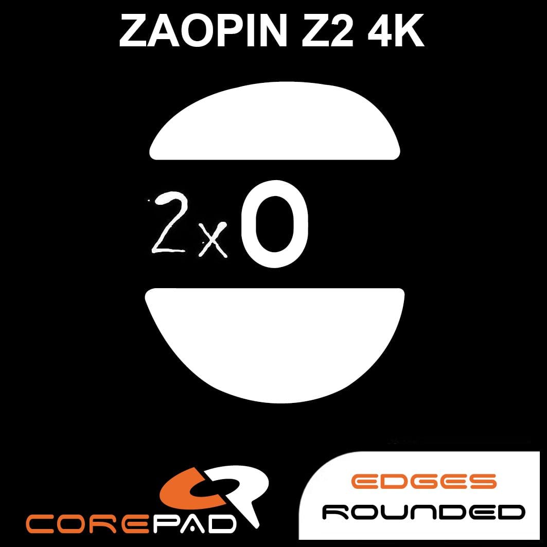Feet chuột PTFE Corepad Skatez PRO Zaopin Z2 4K Wireless (2 bộ).