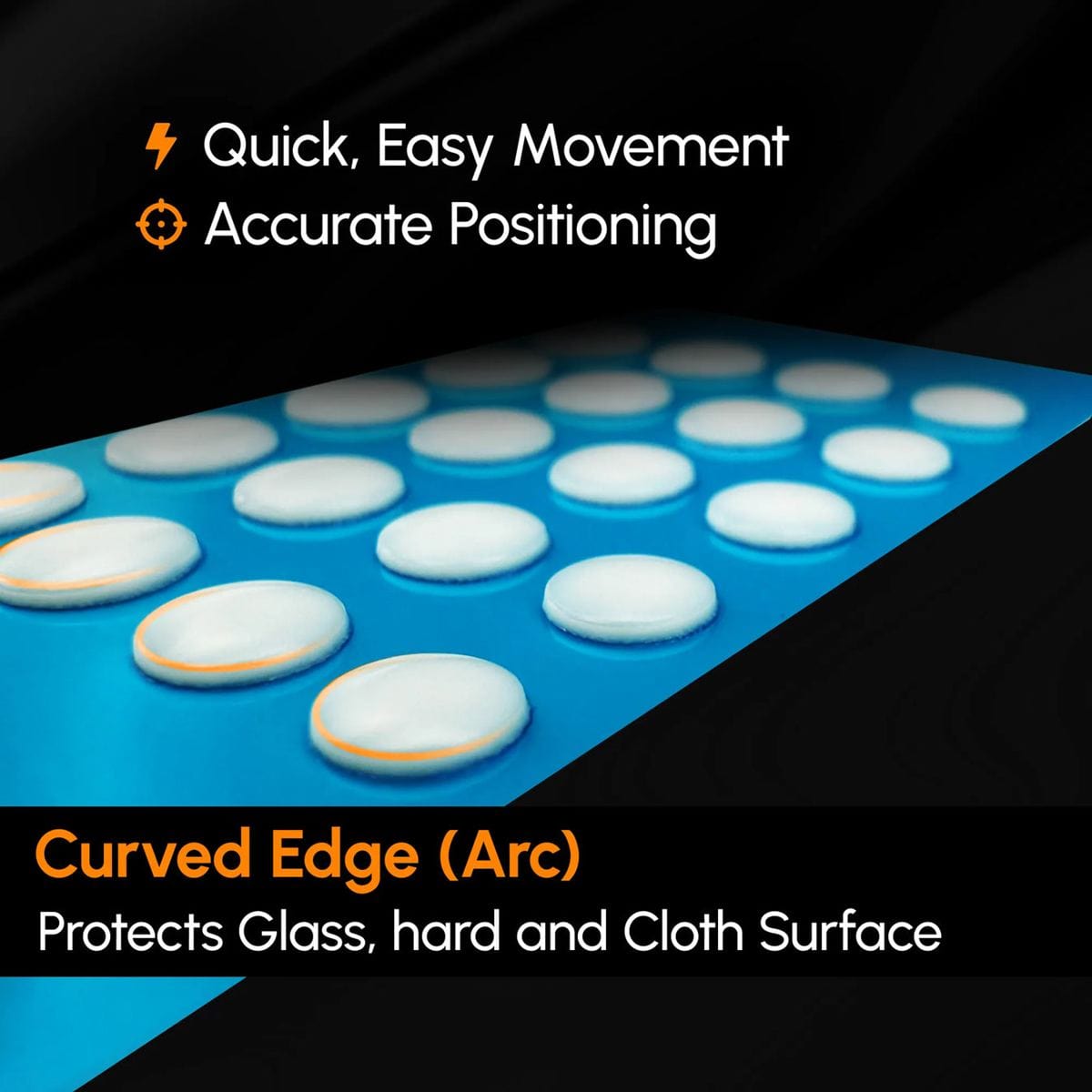 Feet chuột PTFE ESPTiger ICE V2 Universal DIY Dots (40 chấm)