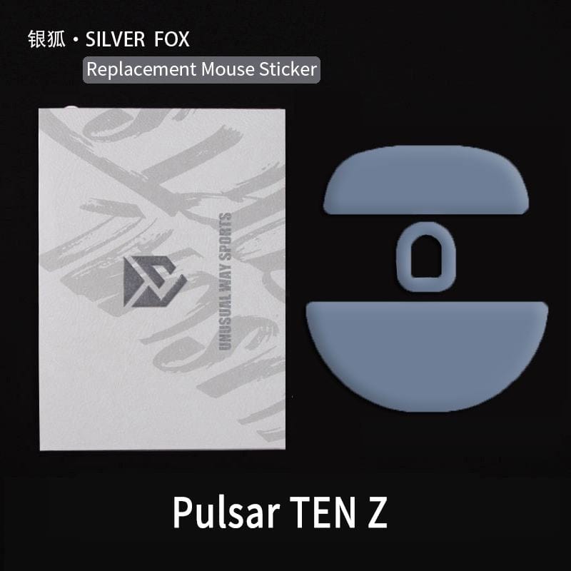 Feet chuột PTFE Unusual Way Sport Silver Fox - Pulsar TenZ (1 bộ)