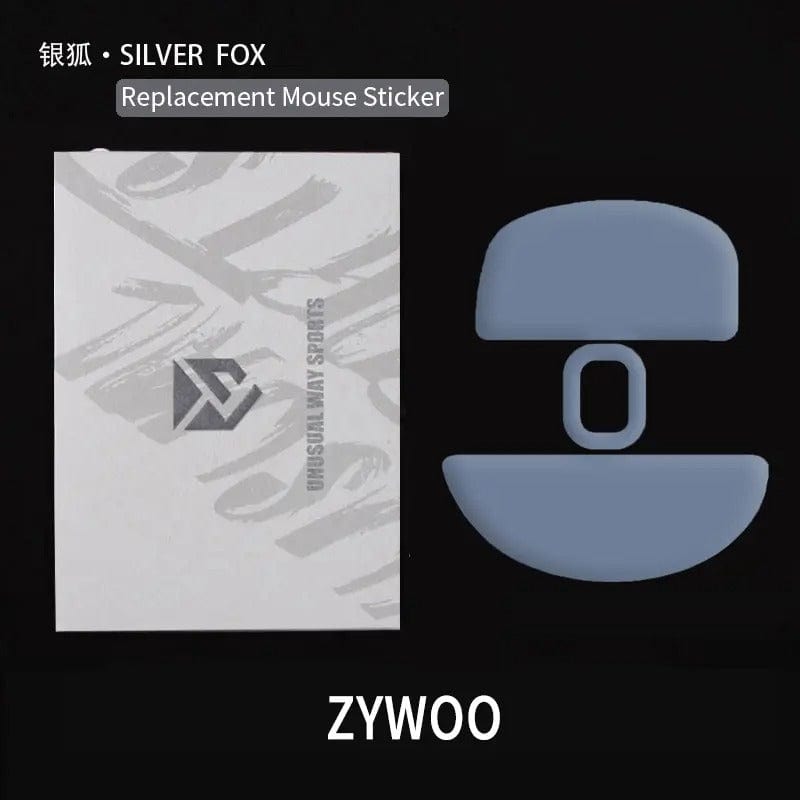 Feet chuột PTFE Unusual Way Sport Silver Fox - Pulsar ZywOo The Chosen One (1 bộ)