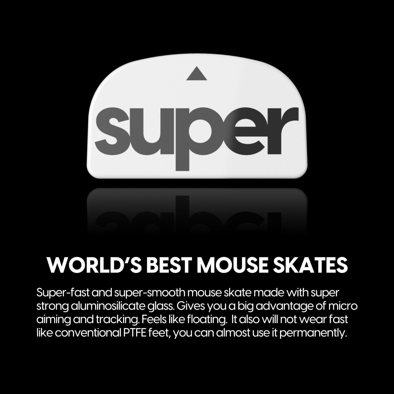Feet chuột Pulsar Superglide 2 - Logitech G Pro X Superlight.