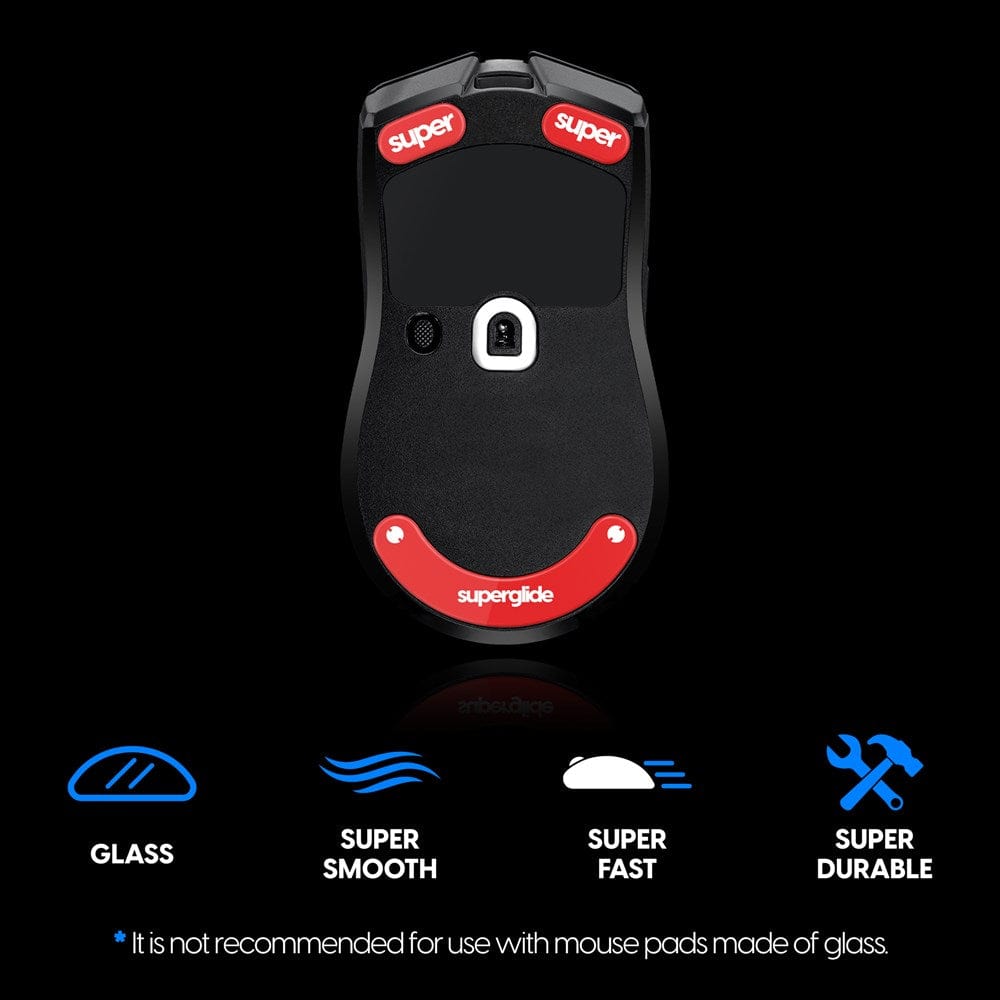 Feet chuột Pulsar Superglide 2 - Razer Viper V2 Pro.