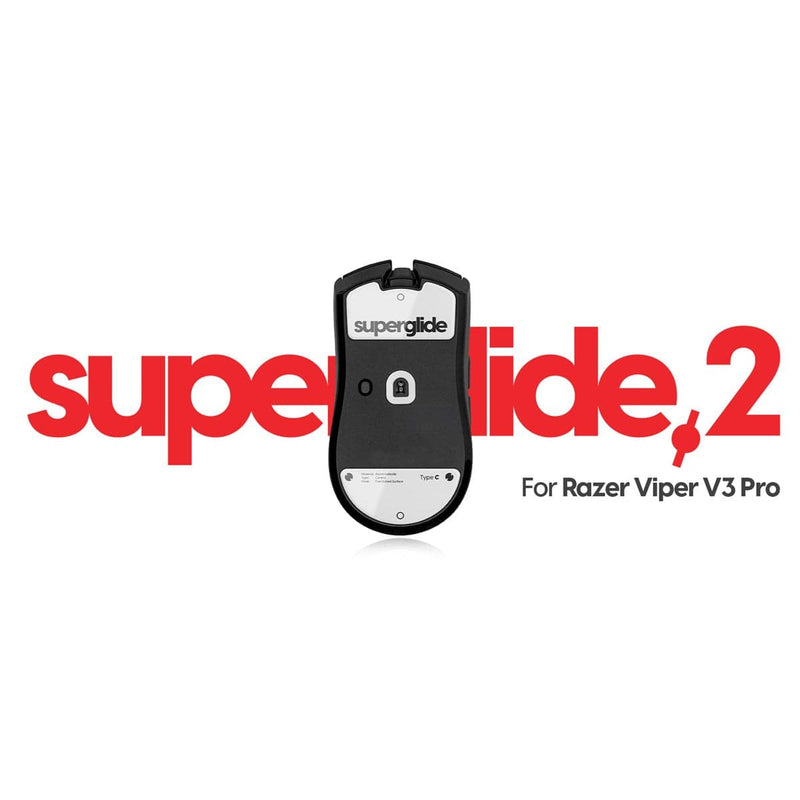 Pulsar Click Razor Feet kính Superglide 2 Viper V3 Pro | Phong Cách Xanh