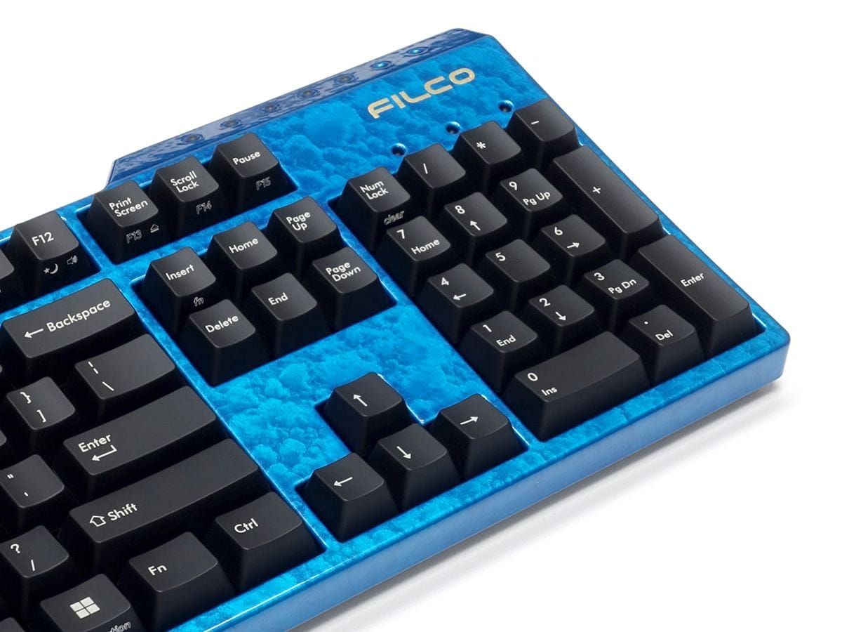 Filco Majestouch Convertible 3 Cloud Blue – Bàn phím cơ fullsize sơn mài