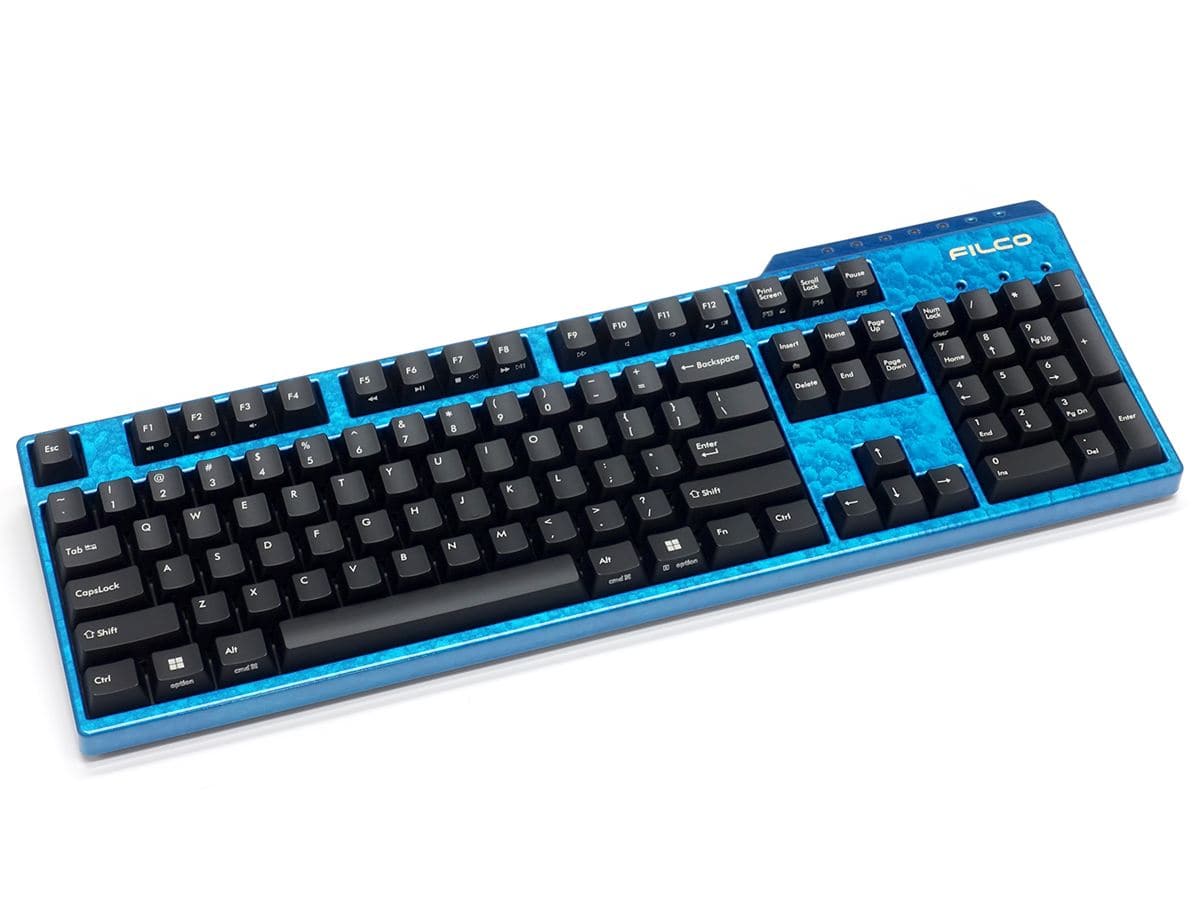 Filco Majestouch Convertible 3 Cloud Blue – Bàn phím cơ fullsize sơn mài