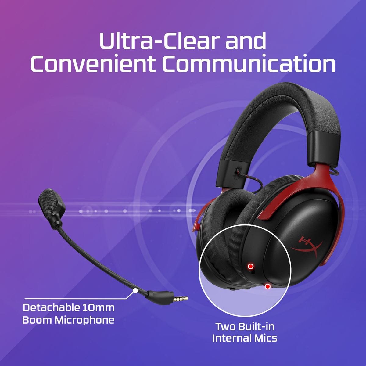 HyperX Cloud III S Wireless – Tai nghe không dây 120 giờ