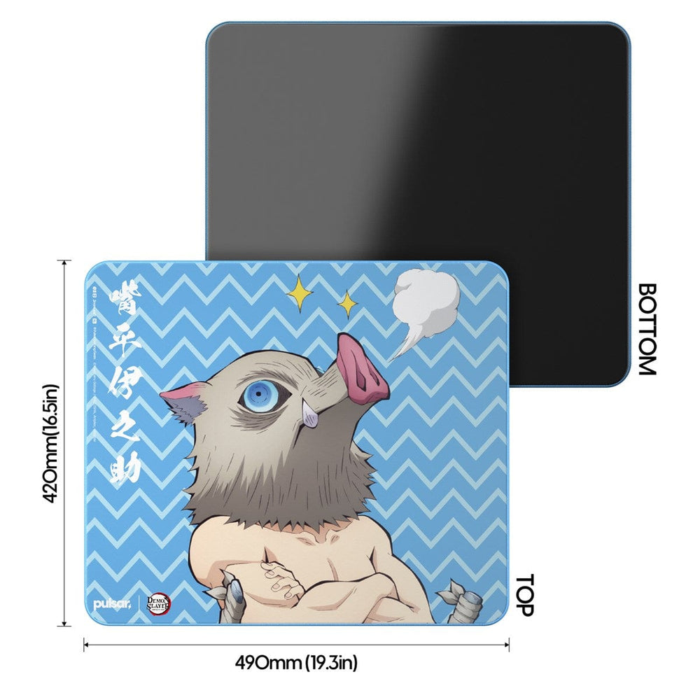 Lót chuột Pulsar x Demon Slayer eS2 Inosuke 490x420 | Phong Cách Xanh