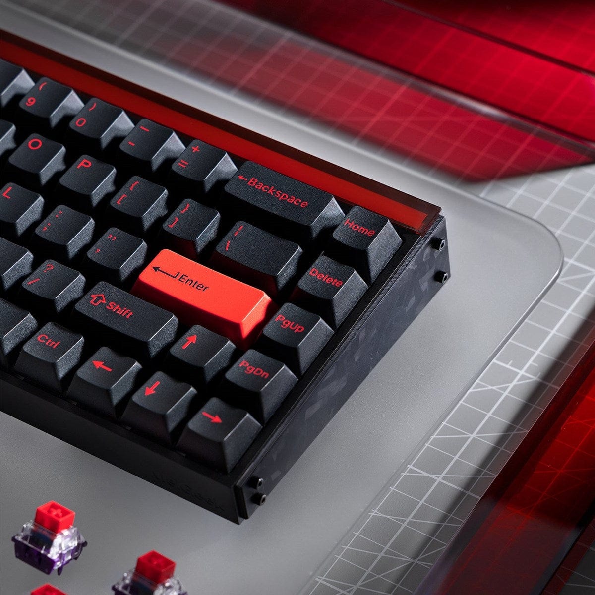 Bàn phím HE MelGeek MADE68 Ultra 8K - Case nhôm | Rapid Trigger.