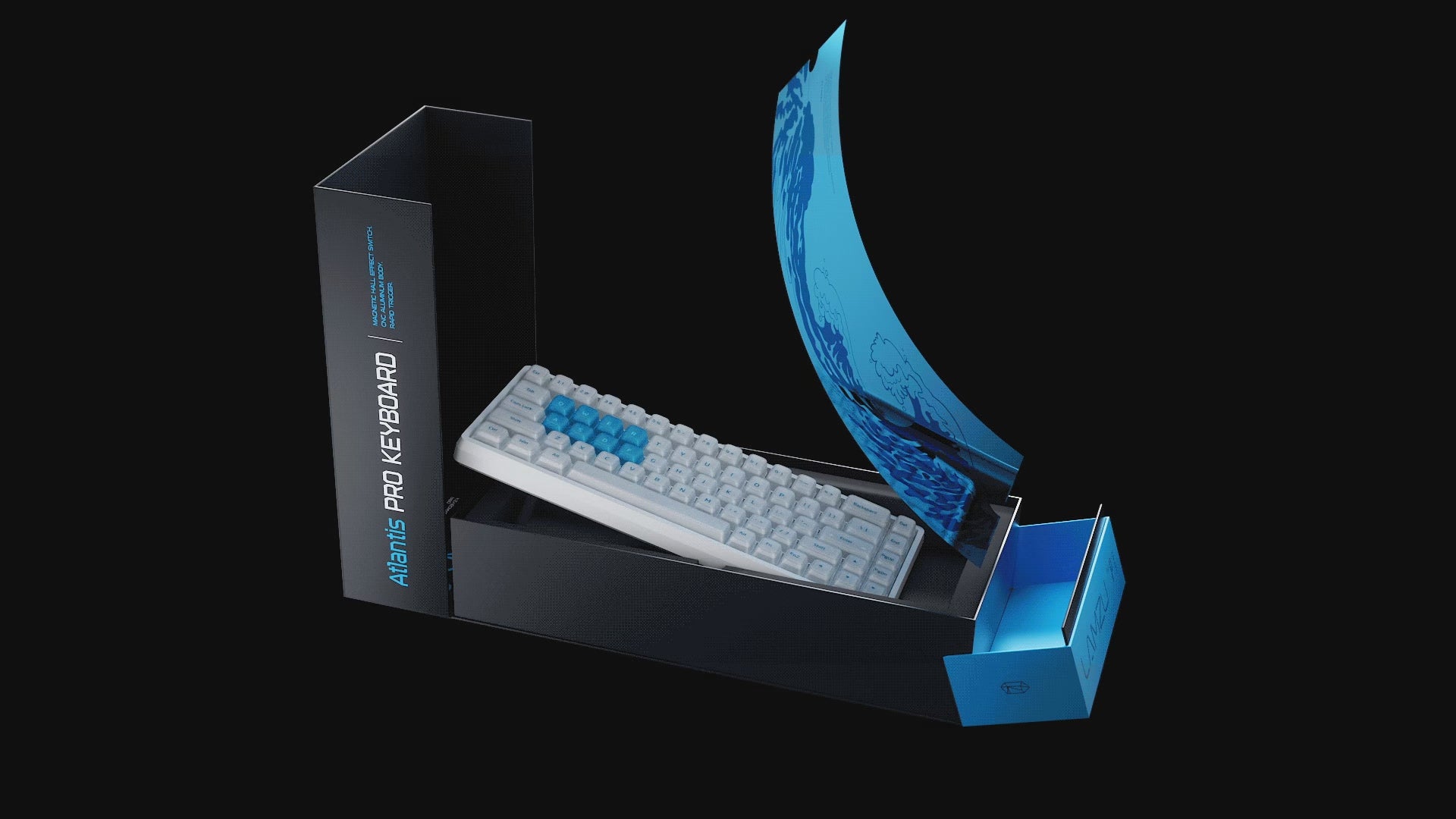 Bàn phím từ Lamzu Atlantis Pro Keyboard - Hỗ trợ Rapid Trigger.