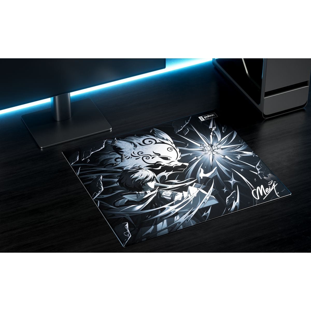 Pulsar Pro Series Meiy Glass Pad - Lót chuột kính cường lực giới hạn