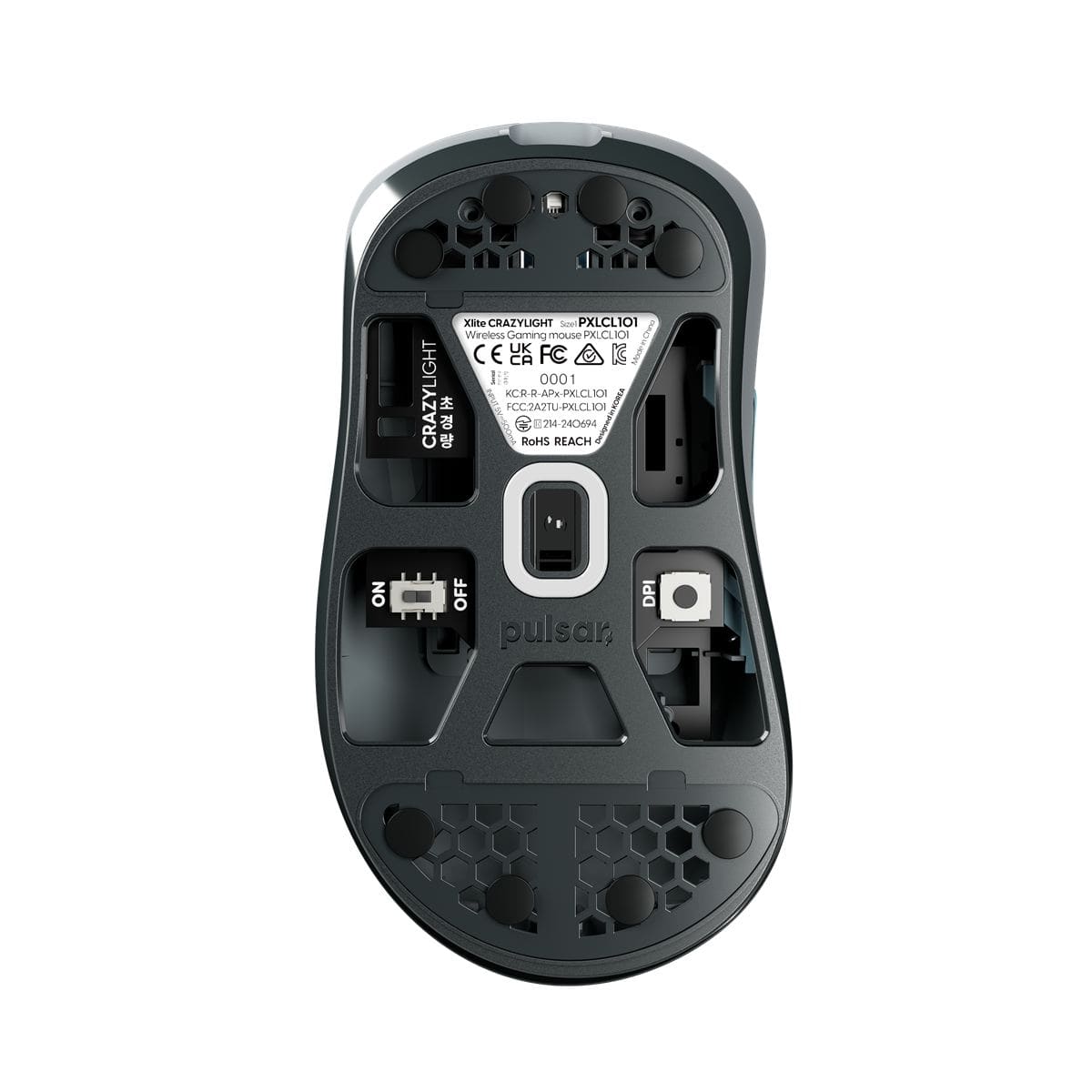 Pulsar Xlite Crazylight – Chuột ergonomic