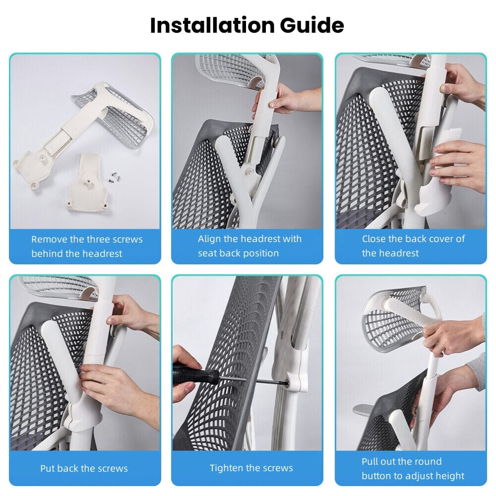 Tựa đầu cho ghế Herman Miller SayL - Hàng xách tay.
