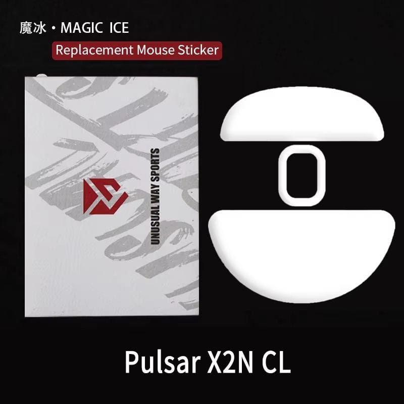 Unusual Way Magic Ice – Feet PTFE speed cho Pulsar X2N CrazyLight (1 bộ)