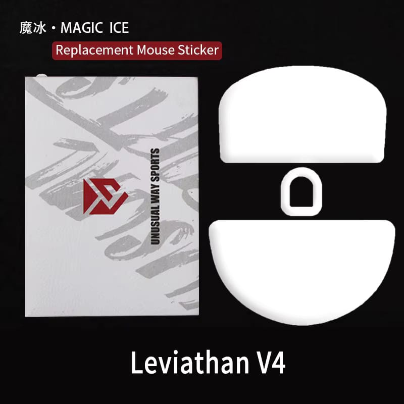 Unusual Way Magic Ice – Feet PTFE speed cho RAWM Leviathan V4 (1 bộ)