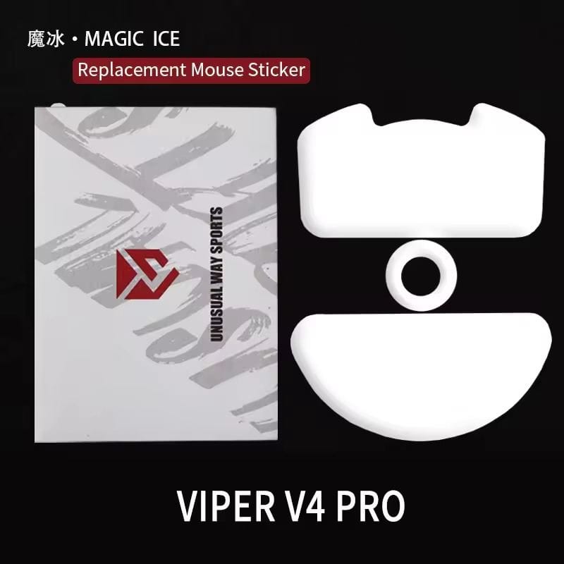 Unusual Way Magic Ice – Feet PTFE speed cho Razer Viper V4 Pro (1 bộ)