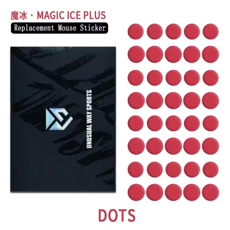 Unusual Way Magic Ice PLUS – Feet PTFE dot skates universal 40 chấm