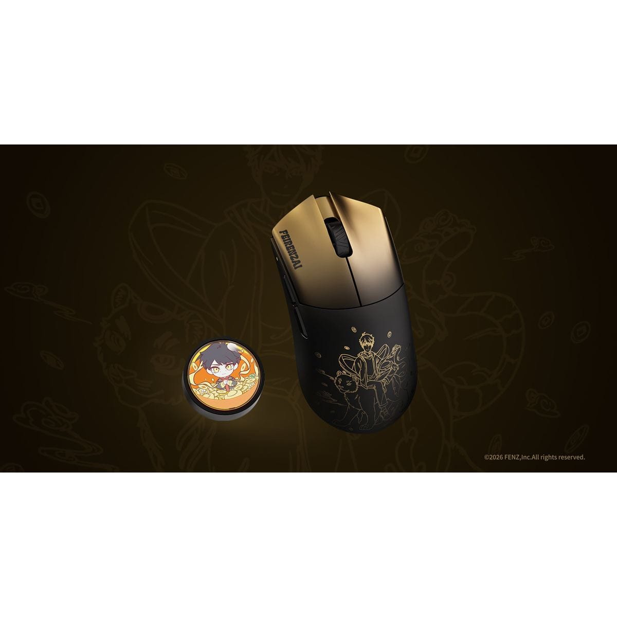 WLmouse x Feirenzai Beast G | Limited Edition - Chuột không dây 8K phiên bản giới hạn