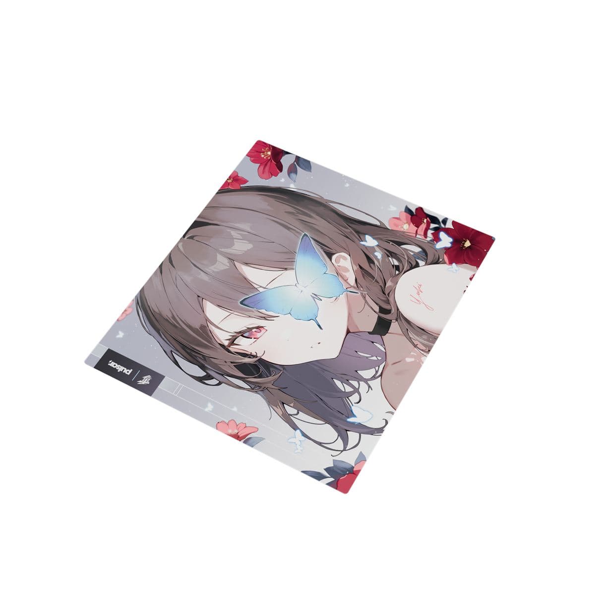Yuki Aim x Pulsar - Superglide3 Glass Mousepad (Yuki Aim Edition)