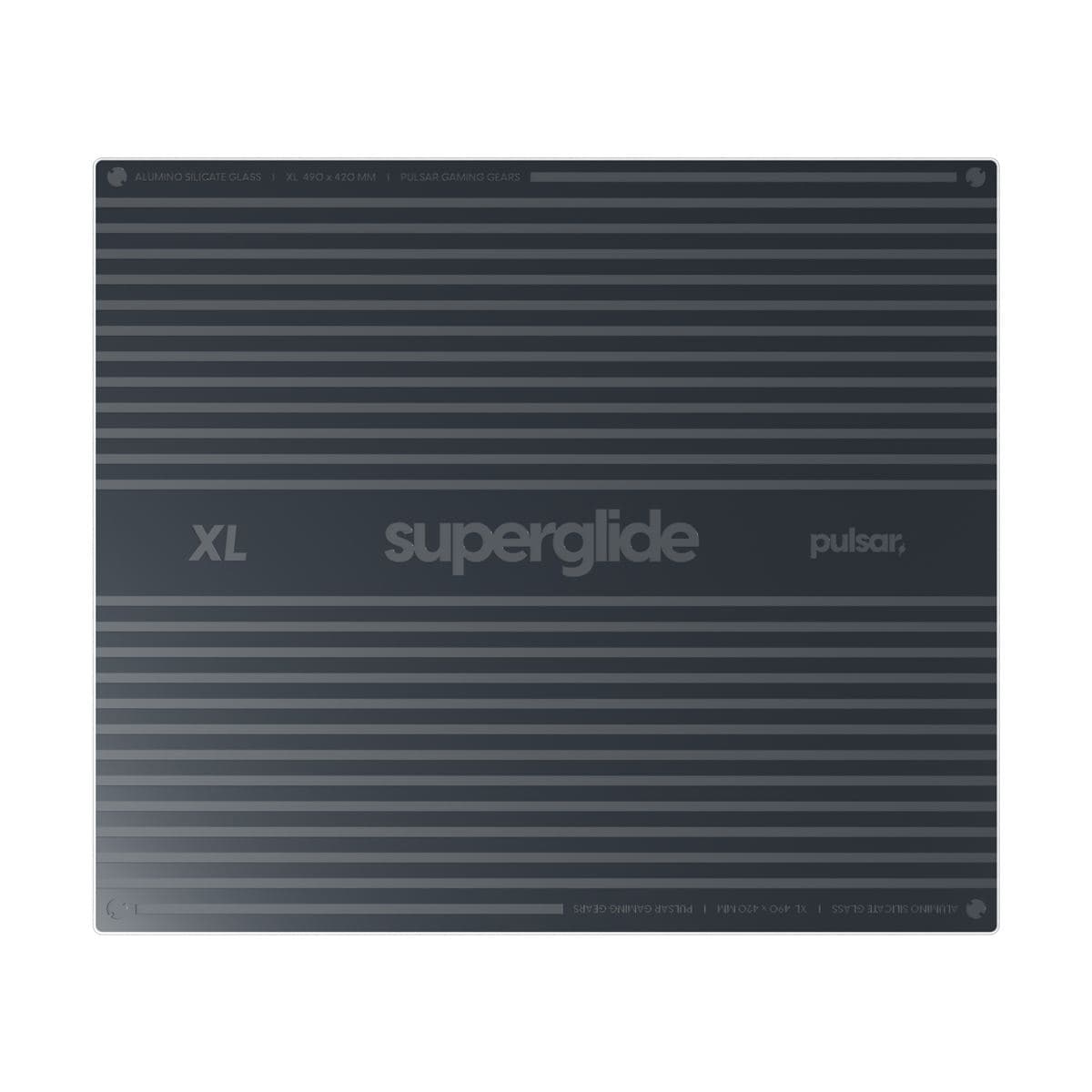 Yuki Aim x Pulsar - Superglide3 Glass Mousepad (Yuki Aim Edition)
